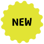 Badge that says "New"